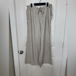 Sonoma Beige Striped Pants
